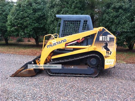 mustang skid steer built by|mustang track skid steer sale.